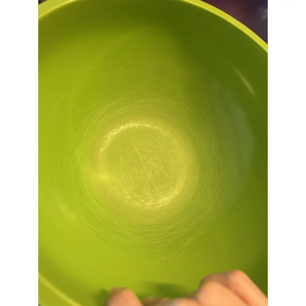 Set Of 6 GHP Melamine Nesting Mixing Bowls Assorted Colors and Sizes, Rainbow